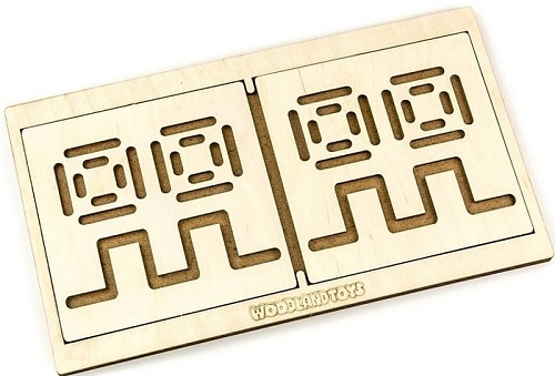 Развивающая игра WoodLand Toys Квадрат 134102