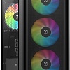 Корпус XASTRA A402M 4FRGB (черный)
