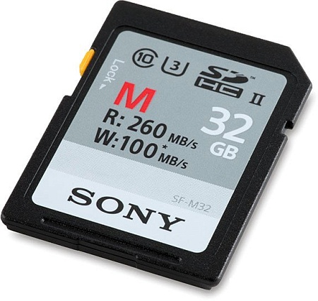Карта памяти Sony SDHC SF-M Series UHS-II 32GB