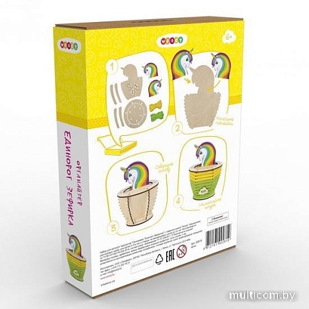 3Д-пазл Woody Единорог Звездочка 02819