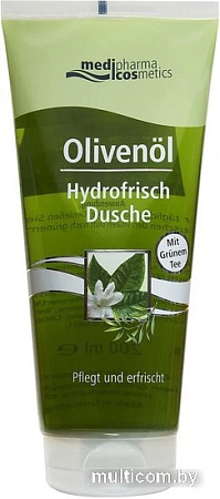 Medipharma cosmetics Гель для душа Olivenol Зеленый чай 200 мл