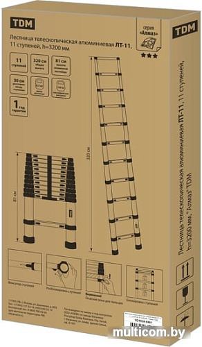 Лестница TDM Electric SQ1028-0401 (11 ступеней)