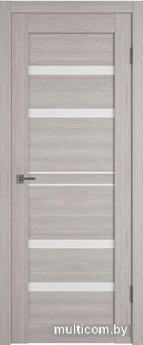 Межкомнатная дверь Atum Pro Х26 60x200 (stone oak, стекло white cloud)