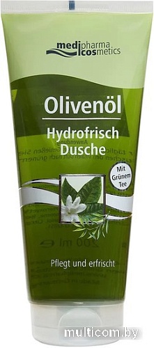 Medipharma cosmetics Гель для душа Olivenol Зеленый чай 200 мл