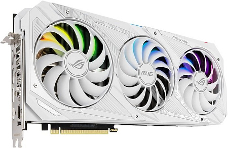 Видеокарта ASUS ROG Strix GeForce RTX 3080 OC White 10GB GDDR6X