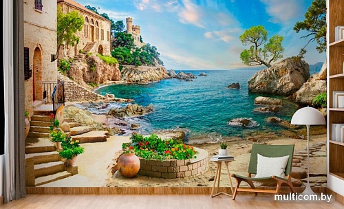 Фотообои ФабрикаФресок Фреска Солнечная гавань 685270 (500x270)