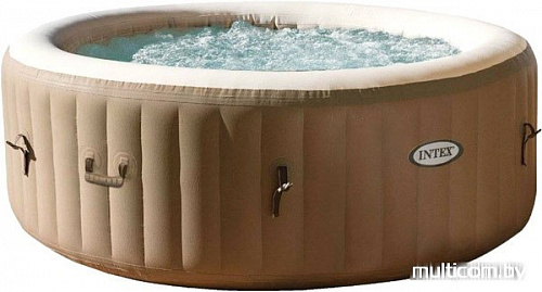 Надувной бассейн Intex Pure Spa Bubble Massage Tragbares Spa Pool 216x71 [28408]