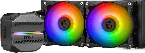 Жидкостное охлаждение для процессора MSI MAG CoreLiquid M240 (черный)