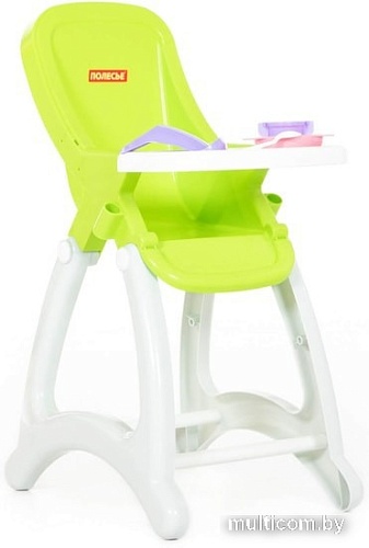 Стульчик для кукол Полесье Беби 48004 (зеленый/белый)