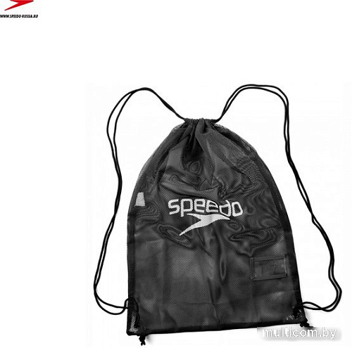 Мешок для обуви Speedo Equipment Mesh Bag 807407 0001 (черный)