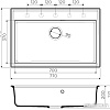 Кухонная мойка Omoikiri Daisen 77 PA