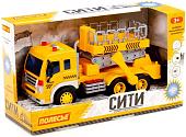 Автомобиль с подъемником Полесье Сити 89762 (желтый)
