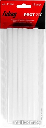 Клеевые стержни Fubag PRGT 200 (12 шт, прозрачный)