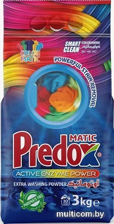 Стиральный порошок Predox КолорМатик 3 кг