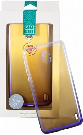 Чехол Case Rainbow для Nokia 2 (черный)