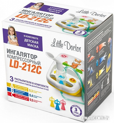 Ингалятор Little Doctor LD-212C (белый/желтый)