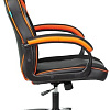 Кресло Бюрократ Viking 2 Aero (черный/оранжевый)