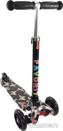 Трехколесный самокат Favorit 4105P-24W