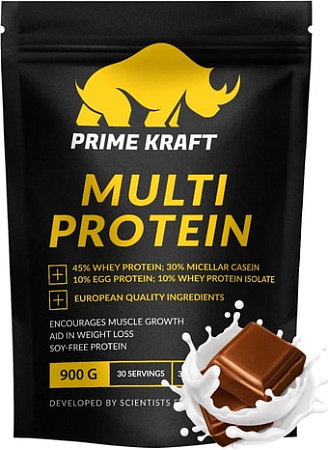 Протеин Prime Kraft Multi Protein (900г, молочный шоколад)