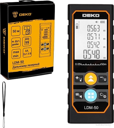 Лазерный дальномер Deko LDM-50