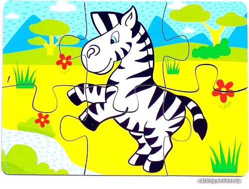 Мозаика/пазл Paremo Зебра