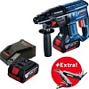 Перфоратор Bosch GBH 180-LI Professional 0615990L01 (с 2-мя АКБ, кейс)