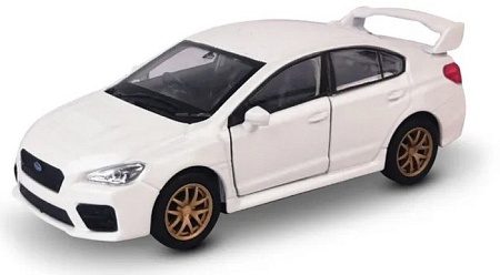 Легковой автомобиль Welly Subaru WRX STI GK/G14 43693W (красный)