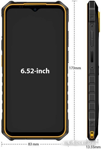 Смартфон Ulefone Armor X13 4GB/64GB (черный)