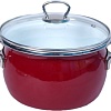Кастрюля Завод Сантэкс 1-2415211 (бордовый)