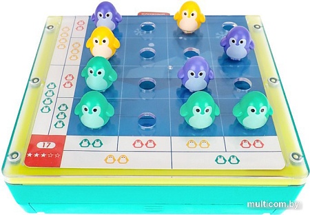 Развивающая игра Рыжий кот Головоломка Веселое IQ-развитие. Спаси пингвинят ИК-8713