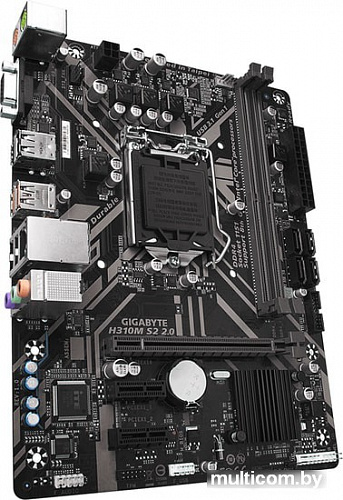 Материнская плата Gigabyte H310M S2 2.0 (rev. 1.0)