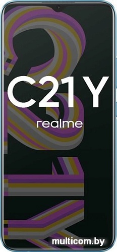 Смартфон Realme C21Y RMX3261 4GB/64GB международная версия (голубой)
