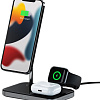 Беспроводное зарядное Satechi 3-in-1 Magnetic Wireless Charging Stand
