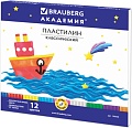 Пластилин BRAUBERG Академия 103256 (12 цветов)