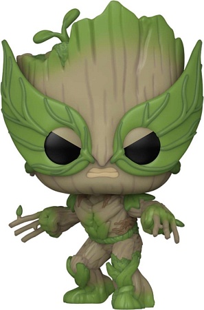 Фигурка Funko POP! Bobble Marvel We Are Groot Groot as Wolverine (1396) 79519