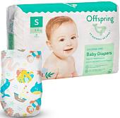 Подгузники Offspring S 3-6 кг Карибы (48 шт)