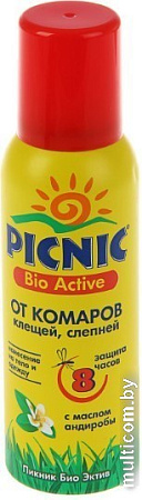 Аэрозоль против вредителей Picnic Bio Activ (125 см3)