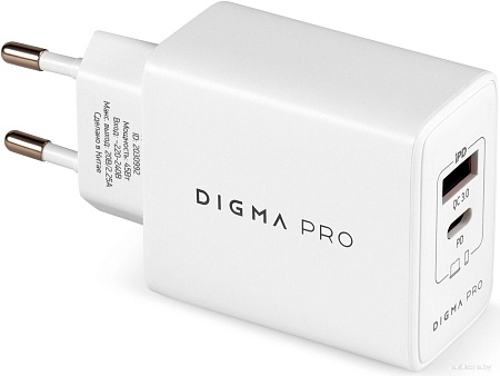 Сетевое зарядное Digma Pro DPW4A