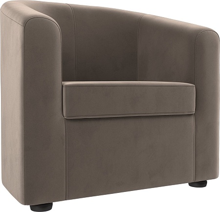 Интерьерное кресло Лига диванов Норден 109049 (велюр коричневый)