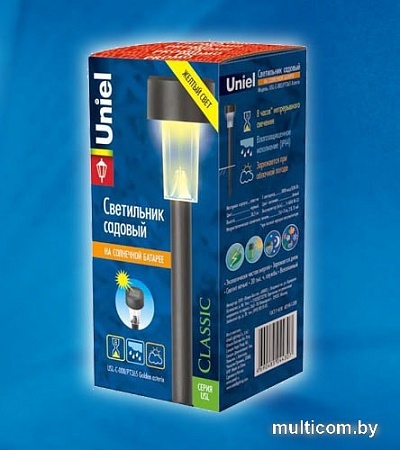 Садовый светильник Uniel USL-C-417/PT305 Purple crocus