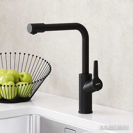 Смеситель Damixa Merkur 710771300 (черный матовый)