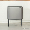 Brabantia Bo Touch Bin 11+23 л (платиновый)