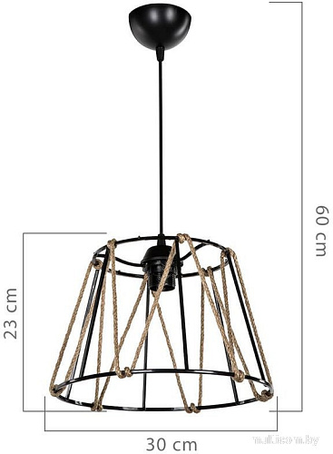 Подвесная люстра Toplight Georgiana TL1607H-01BK
