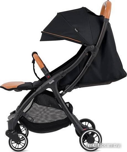 Коляска прогулочная «книга» Nuovita Jazz (черный)