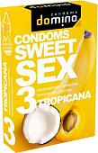 Гладкие презервативы Domino Sweet Sex (тропические фрукты)