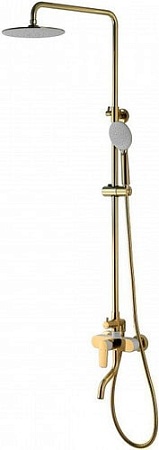 Душевая система IDDIS Cloud CLOWG00i06 (золотистый/белый)
