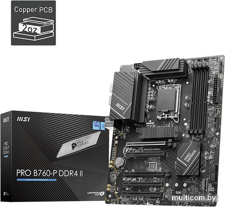 Материнская плата MSI Pro B760-P DDR4 II