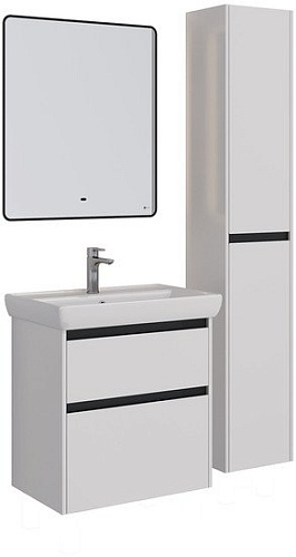 Lemark Зеркало Mio 70x80 LM70ZM (черный, с подсветкой и подогревом)