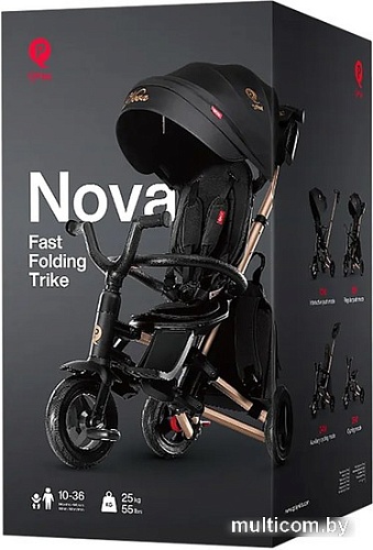 Детский велосипед Qplay Nova Plus S700 (черный)