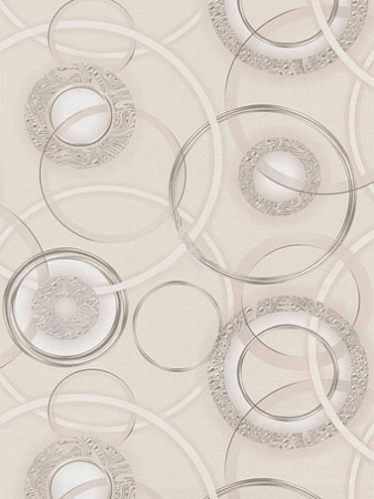 Бумажные обои Московская Обойная Фабрика Рондо 6306-2 дуплекс (бежевый)